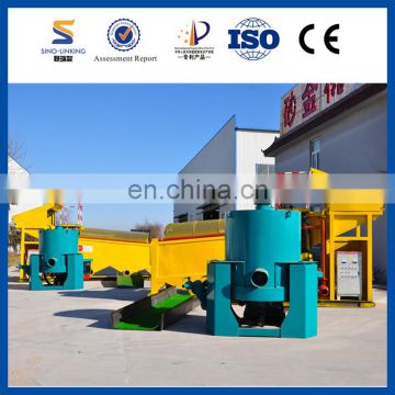 SINOLINKING China Low Price Small Scale Gold Mining Equipment / Knelson Concentrator & Mini Trommel