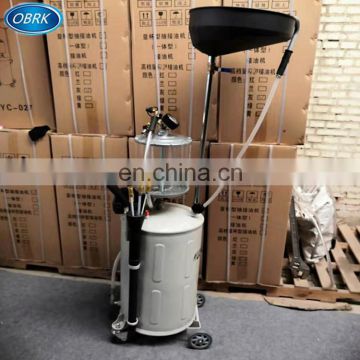 Pneumatic waste oil drainer collect or oil drainer