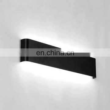 New Designed indoor lights from ZhongShan Modern Creative Simple Style Metal Black Color Wall Lamp