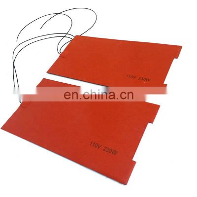 Silicone Rubber Material Electric Plate Heater 220V
