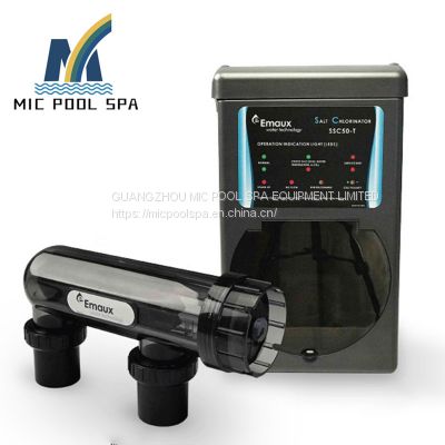 Emaux Professional swimming pool disinfection system salt Chlorinator salt chlorine machine,