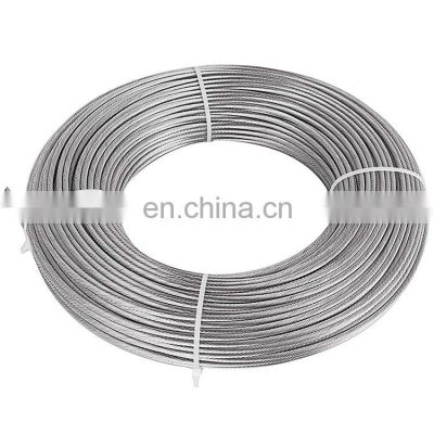 stainless steel 304 410 wire rope 1.6mm