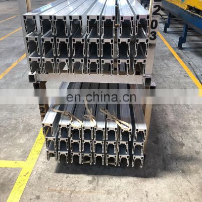 Zhonglian Aluminum C Channel Extrusion Channel Profiles For Glass Clamp 62*102mm