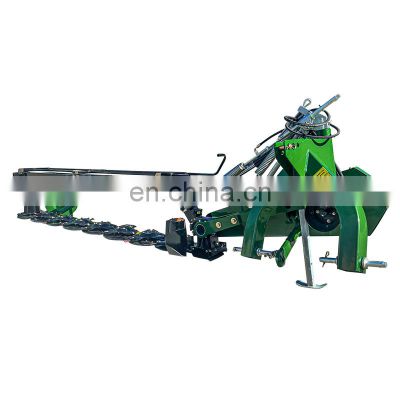 Factory supplier Low price Tractor rear mounted rotary 8 discs mower rotary drum disc mower forage