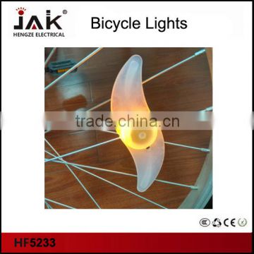 HF5233 orange color EVA material bicycle wheel light