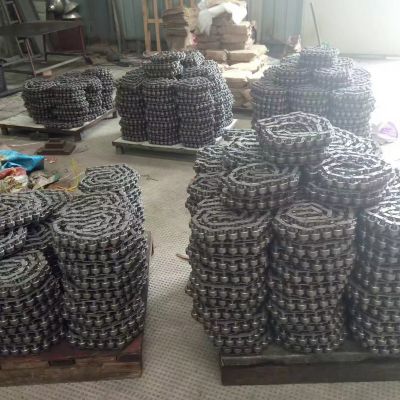 Power Transmission Chain Roller Chain Manganese Steel Simplex Roller