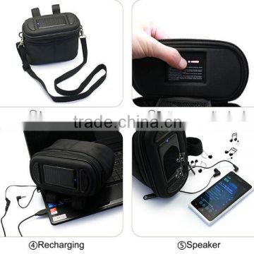 G&J 2014 usb customized fashion portable speaker case for outdoor travelling