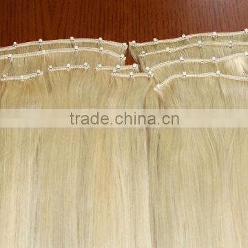 hot selling easy to attach Brazilian human hair easy ring weft