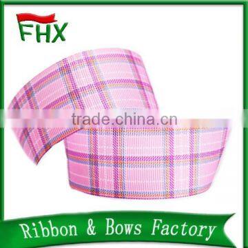 High Quality custom printed chevron grosgrain ribbon