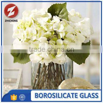 home decor clear glass vase