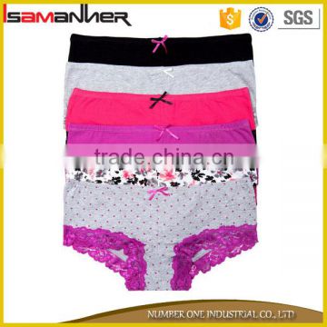 6 pack body embrace girl underwear hipster cotton woman panties sex