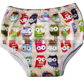 Bamboo Minky Potty Training Pants All In One Size Resuable and Waterproof New Pattern Pants