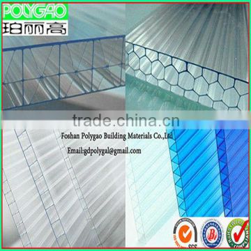 polycarbonate honeycomb sheet for roofing sheet