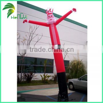 Outdoor inflatable promotion christmas air dancer,sale mini air dancer , 6m high air dancer