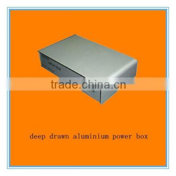 customize deep drawn aluminium power box stamping
