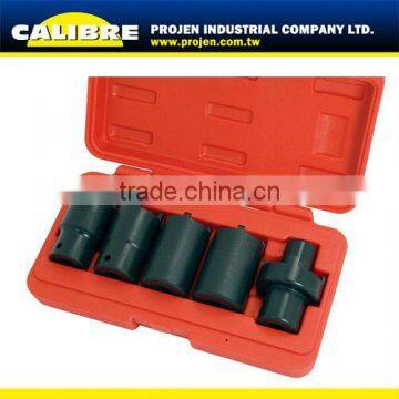 CALIBRE 5pc 1/2 Drive Gear Box Socket Set