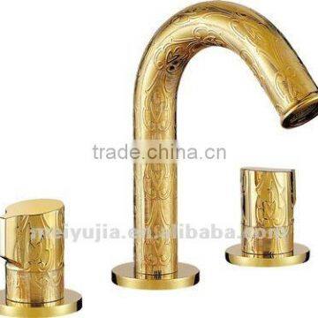 Moderated Price! Golden Double Handle Shower Faucet