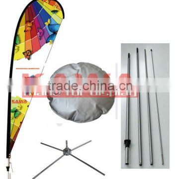 Advertising stand Water bag for cross base banner stand feather flag water base