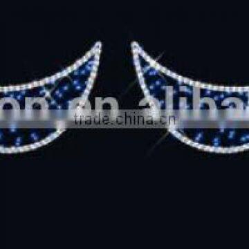 Outdoor Wholesale Festive Christmas Across Street Led Decoration Motif Lights