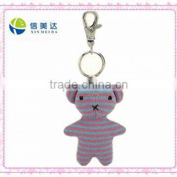 Plush teddy bear keychain