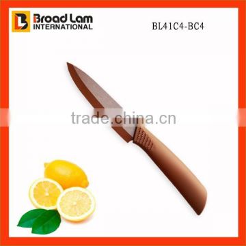 4" Fruit and Vegetable Kitchen Sharp Knife in Brown Color