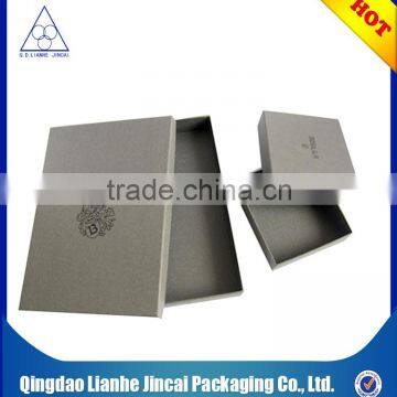 paper gift box packaging printed logo supplier