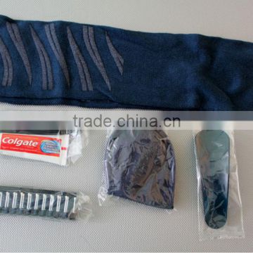 Cheap and handy airline toiletries set/airline comfort set/airline sleeping set for business class