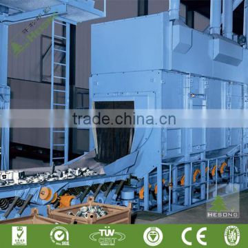 ISO&CE Approval Swing Through Type Roller Shot Blasting Machine
