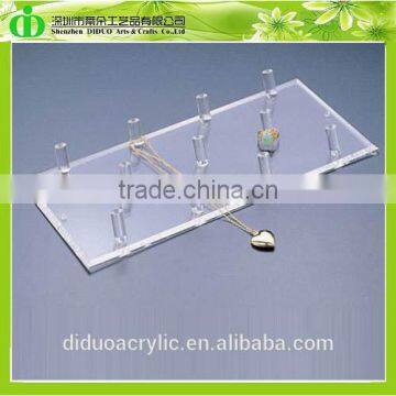 DDJ-0111 ISO9001 Shenzhen Factory Wholesale SGS Test Clear Acrylic Ring Stand Holder