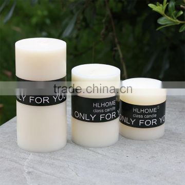 Scented Soy Decorative Pillar Candle