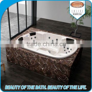 6 person double whirlpool massage bathtubs hot tub