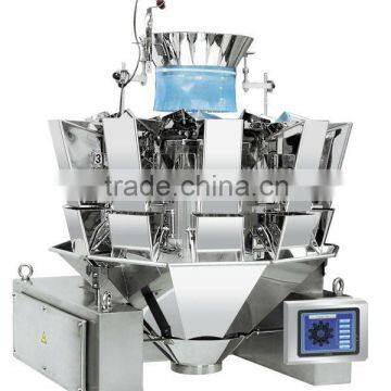 Preserved fruit multihead combination weigher
