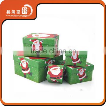 Hot sale customized gift paper box for chrismas