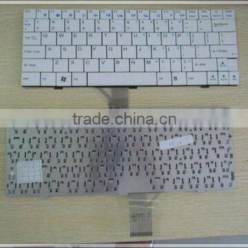 US laptop keyboard for Axioo MLC / Clevo M720 White keyboard