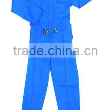 blue color 100% polyester working suit for Africa market