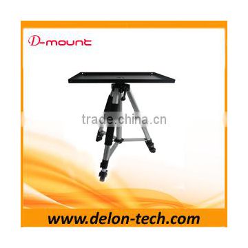 aluminum 1400mm 3 tier foldable projector floor stand trolley