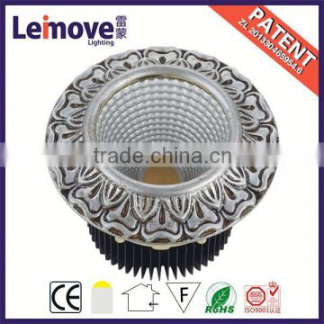 dimmerable high power 15w cob led downlight