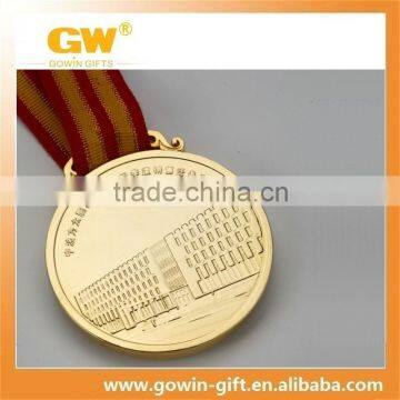 Sport award embossed metal Customized fake gold medals mould