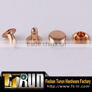 Popular fashion guangdong brass tubular rivets