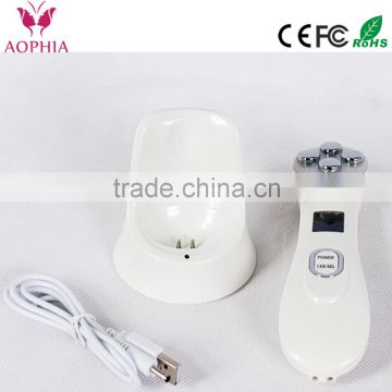 hot selling products skin care of RF/EMS and 6 colors LED with ion beauty equipment