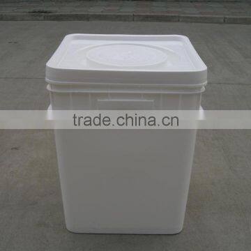 factory direct 30 L plastic square bucket Plastic square pail Square bucket for packing