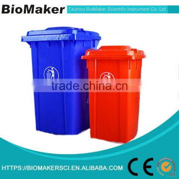 China Manufacture Professional 240 Liters Plastic Dustbin With Wheels