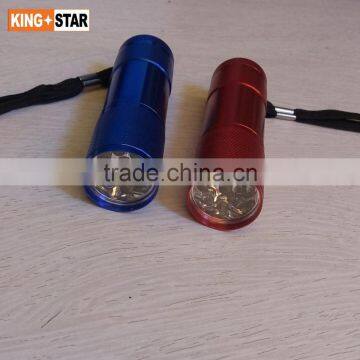 9LED MINI Flashlights Set