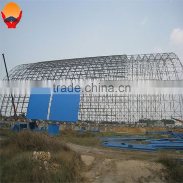 High quality prefabricated steel structure arch building
