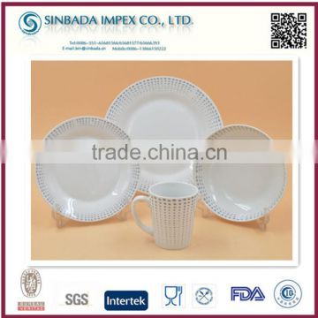 ceramic material 16pcs wholesale dinnerware