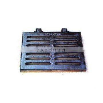 Round square Ductile iron cast iron manhole cover with frame grating EN124 B125 C250 D400