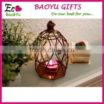 Candle cup iron ornaments