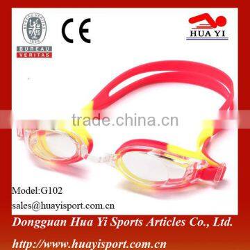 Printed logo oem factory selling durable swimming glasses