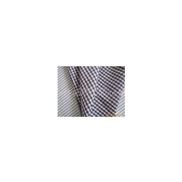 Competitive Price 100% Cotton Yarn Dyed Fabric  Plain Weave Check Ladies Fashion Fabric