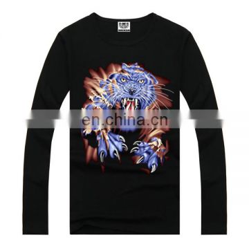 Animal printed 3d t-shirt,animal t shirt,t shirt screen printing
